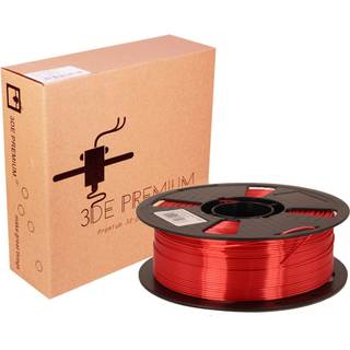 3DE Premium - PLA High Speed - Silky Red - 1.75mm - 1kg