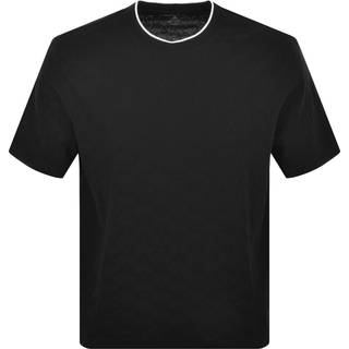 Armani Exchange Crew Neck Logo T Shirt Black