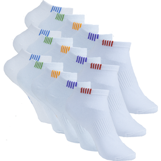 Black Pearls Socks - Low Cut - Polyester - 44-46 , White , 15-Pack—-19.00 Kr/st—-285.00 Kr/Pack