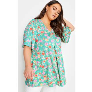 Yours Curve Angel Sleeve Pleat Swing T-shirtEU 50-52 (UK 22-24)