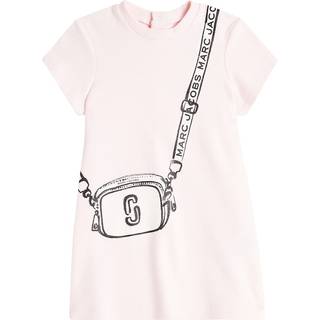 Marc Jacobs Kids Baby Trompe l&#39;Åil cotton dress - pink - M 3