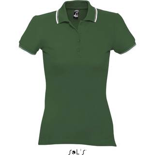 SOL´S L530 Poloshirts Golf Green / White L