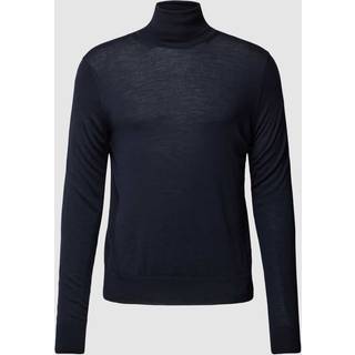 EMPORIO ARMANI Herren Rollkragenpullover blau unifarben