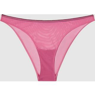 Understatement | Mesh Bikini Briefs - Candy Pink