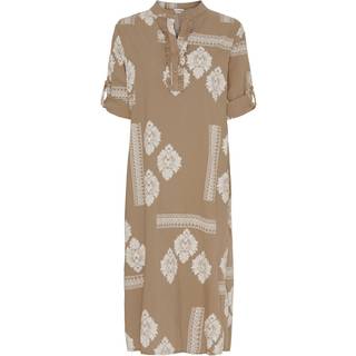 Lululia Dame Kjole LuEva 94198 - Tabacco/Beige - S/M