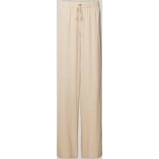 Only - Onlcaro Linen Bl Pull-Up Pant Cc - 4458162 Oxford Tan