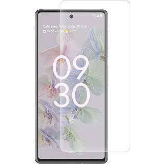 Google Pixel 6A - Hærdet Glas - Skærmbeskyttelse Case-Friendly - Gennemsigtig