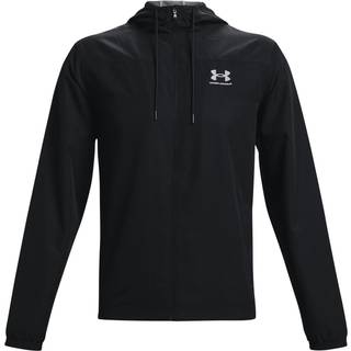Under Armour Rival Woven Windbreaker Jacket Black