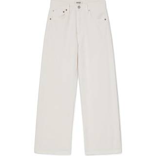 Agolde Ren high-rise wide-leg jeans - beige - S-M