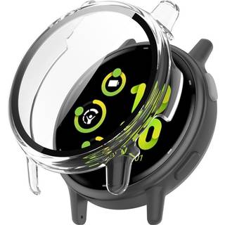 Garmin Vivoactive 5 Hård Plastik Cover m. Indbygget Skærmbeskytter - Cremehvid