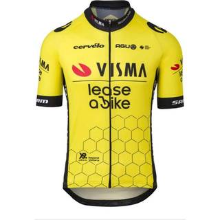 AGU Visma Lease a Bike Replica cykeltrøje med korte ærmer - Størrelse X-Large