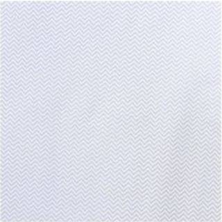 Stoff Zickzack grau 50x160cm - Grau