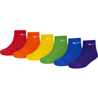 Nike Little Kids Performance Crew Sokker 6 Pakke116122cm
