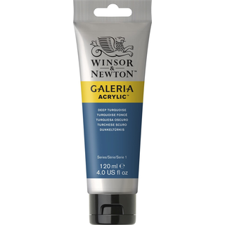 Winsor & Newton Galeria akrylfarve 120 ml Deep Turquoise 232