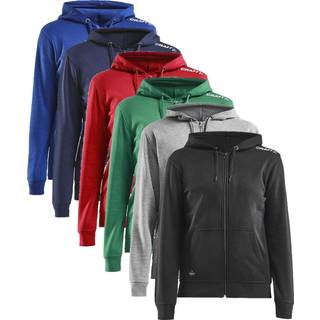 Craft - Community FZ Hoodie Kvinder - Bright Red XL