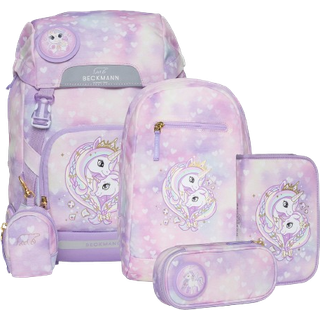 Beckmann Classic Taskesæt 22L, Unicorn Princess Purple