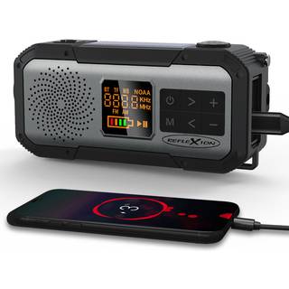 Reflexion tra555 soldrevet radio