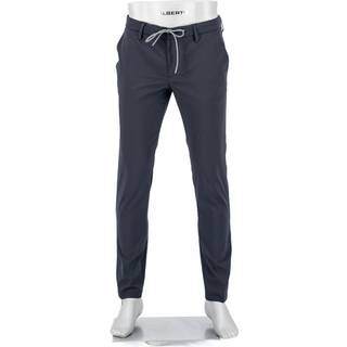 Alberto Herren Hose schwarz Slim Fit