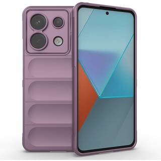 SKALO Xiaomi Redmi Note 13 Pro 5G Puffer Bumper TPU-Cover - Lilla
