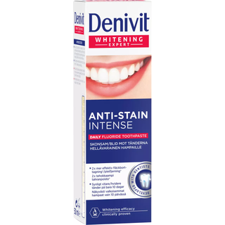 Denivit 75 ml. Anti-Stain Intense Whitening Tandpasta