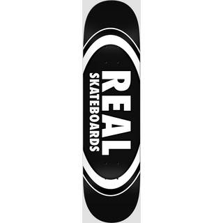 "Real Team Classic Oval 8.25"" Skateboard deck" - Uni - black