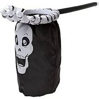 Halloween dekorationer Trick or Treat Sort 53 x 30 cm Kranium