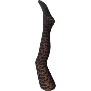 BCFLOWER lace tights - Black