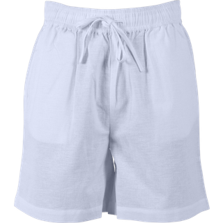Steenholt Linett Dame Shorts i hørmix - Heavenly Blue - 2XL
