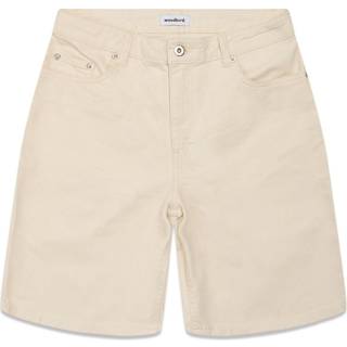 Woodbird - Wbmaggie Twill Short - Shorts til damer - Off White - 28