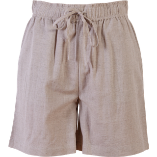 Steenholt Linett Dame Shorts i hørmix - Woody - S