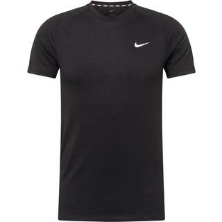 Kortærmet Nike Flex Rep-Dri-FIT-fitnesstrøje til mænd - sort - S