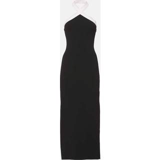 Roland Mouret Halterneck midi dress - black - M