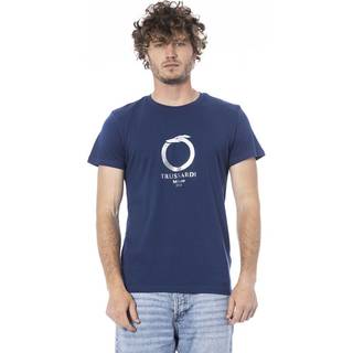 Trussardi Blue Cotton T-Shirt