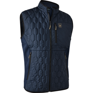 Mossdale Quiltvest Blå - Deerhunter