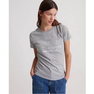 Superdry Vintage Logo T-shirt med konturdesign