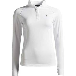 Kingsland - Dame, Stævnebluse, Lange Ærmer, Classic - White - S