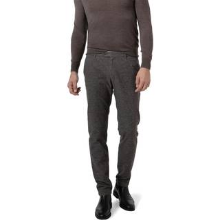 bugatti Herren Hose braun gemustert