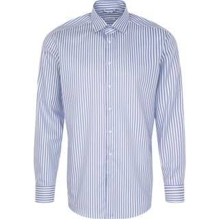 Regular New Kent Stripes Skjorte, Middle Blue, 48