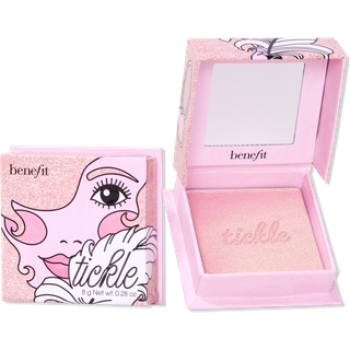 Benefit Cosmetics - Tickle Benefit Highlighter - Gyldenrosa Farve - Box O' Powder Tickle - For Women - Pink