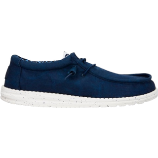 HeyDude Wally Canvas Sneaker Herrer størrelse 43 farve blå