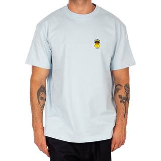 Iriedaily Lazy Sunny Day Emb T-shirt - S - ice blue