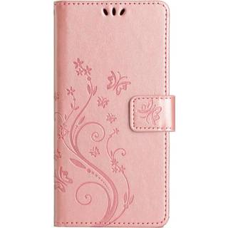 EIDERWOOD Google Pixel 9 / 9 Pro Sommerfugle Læder Flip Cover m. Pung - Rose Gold