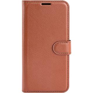 EIDERWOOD Motorola Edge 50 Ultra Litchi Læder Cover m. Pung - Brun