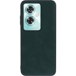 EIDERWOOD OnePlus Nord N30 SE (5G) Læderbelagt Plastik Bagside Cover - Grøn