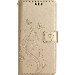 EIDERWOOD Google Pixel 9 / 9 Pro Sommerfugle Læder Flip Cover m. Pung - Guld