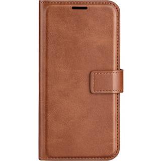 EIDERWOOD Sony Xperia 10 VI Kunstlæder Flip Cover m. Ståfunktion & Kortholder - Lysebrun