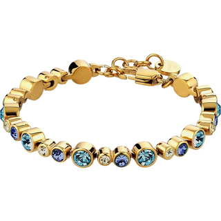 DYRBERG/KERN TERESIA ARMBÅND 370013 (Gold, Blue, ONESIZE)