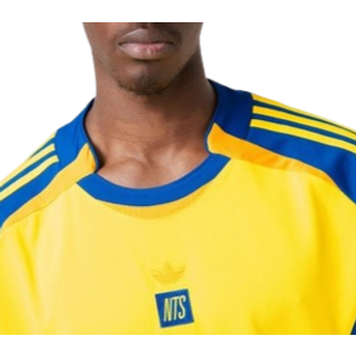adidas x NTS Radio trøje - Collegiate Royal / Beam Yellow