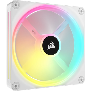 Corsair iCUE LINK QX140 RGB Expansion Fan - White - Kabinet køler - 140mm - Hvid med RGB - 37 dBA