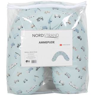 Ammepude - Biler - Perfekt støtte under amningen - Nordstrand Home blå med biler